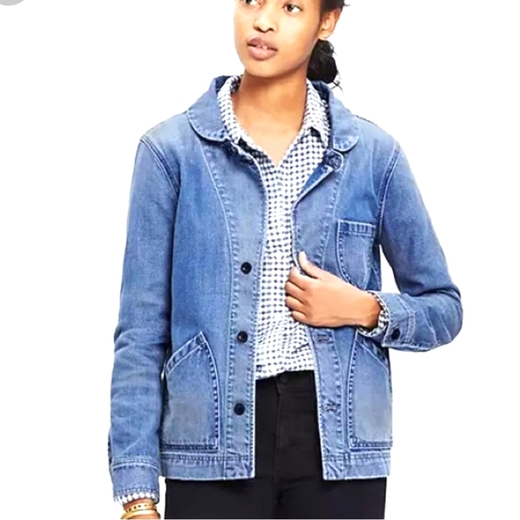 Madewell Joshua tree button up denim jacket